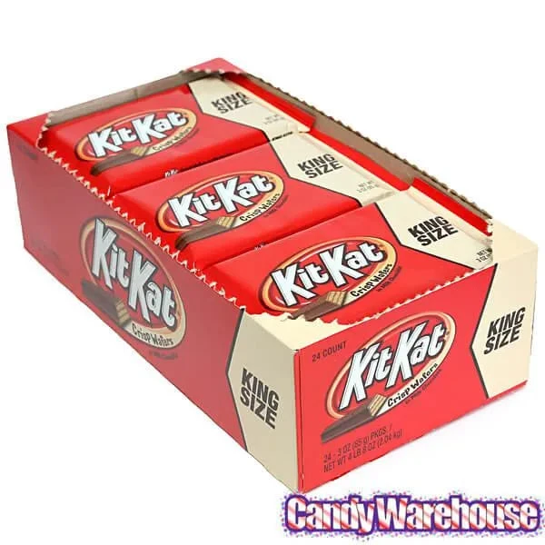 Kit Kat King Size Candy Bars: 24-Piece Box 4 Kit Kat King Size Candy Bars: 24-Piece Box - Image 2
