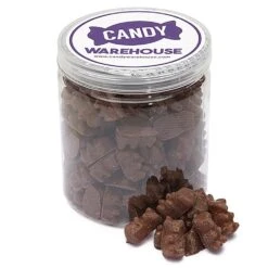 Koppers Milk Chocolate Covered Gummi Bears: 1LB Jar