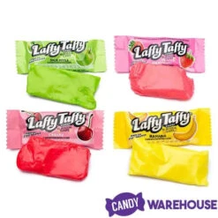 Laffy Taffy Candy - Assorted: 145-Piece Tub -Candy World Shop laffy taffy candy assorted 145 piece tub candy warehouse 3