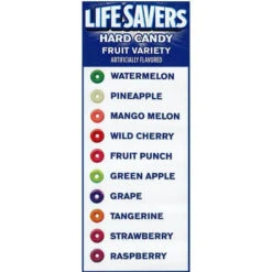 LifeSavers Hard Candy Singles - 10 Flavors Assortment: 1200-Piece Case -Candy World Shop lifesavers hard candy singles 10 flavors assortment 1200 piece case candy warehouse 6