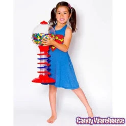 Light And Sound Spiral Gumball Machine Bank With Gumballs -Candy World Shop light and sound spiral gumball machine bank with gumballs candy warehouse 4