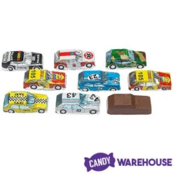Madelaine Foiled Milk Chocolate Mini Cars: 100-Piece Display -Candy World Shop madelaine foiled milk chocolate mini cars 100 piece display candy warehouse 3