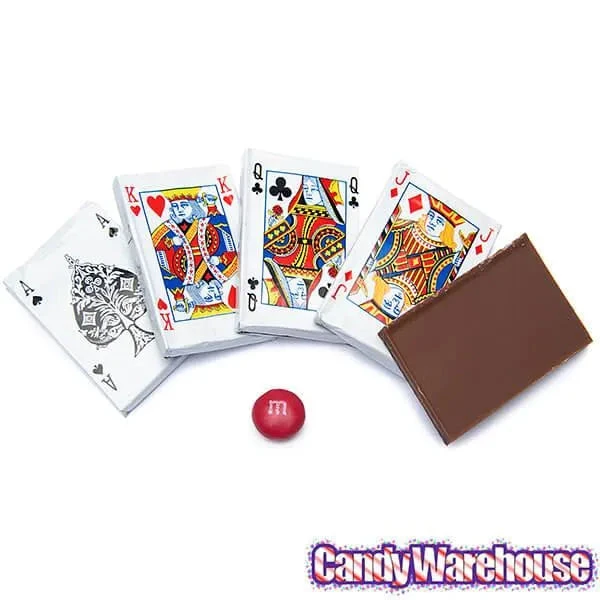 Madelaine Foiled Milk Chocolate Playing Cards Assortment: 2.5LB Box 5 Madelaine Foiled Milk Chocolate Playing Cards Assortment: 2.5LB Box - Image 3
