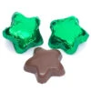 Madelaine Foiled Milk Chocolate Stars - Green: 5LB Bag -Candy World Shop madelaine foiled milk chocolate stars green 5lb bag candy warehouse 1