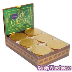 Madelaine Gold Foiled Buffalo Giant Milk Chocolate Coins: 60-Piece Box -Candy World Shop madelaine gold foiled buffalo giant milk chocolate coins 60 piece box candy warehouse 3
