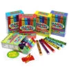 Magic Colors Bubble Gum Crayons Packs: 24-Piece Box -Candy World Shop magic colors bubble gum crayons packs 24 piece box candy warehouse 1