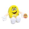 M&M's Candy Plush Character - Yellow -Candy World Shop mandm s candy plush character yellow candy warehouse 1