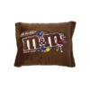 M&M's Milk Chocolate Big Plush Candy Pillow -Candy World Shop mandm s milk chocolate big plush candy pillow candy warehouse