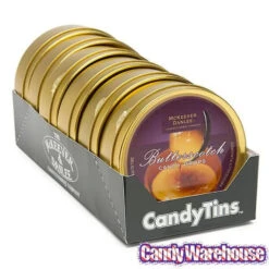 McKeever & Danlee Bon Bons Candy Tins - Butterscotch: 6-Piece Box -Candy World Shop mckeever and danlee bon bons candy tins butterscotch 6 piece box candy warehouse 3