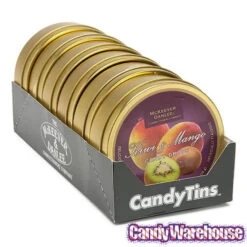 McKeever & Danlee Bon Bons Candy Tins - Mango & Kiwi: 6-Piece Box -Candy World Shop mckeever and danlee bon bons candy tins mango and kiwi 6 piece box candy warehouse 3