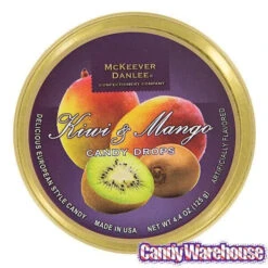 McKeever & Danlee Bon Bons Candy Tins - Mango & Kiwi: 6-Piece Box -Candy World Shop mckeever and danlee bon bons candy tins mango and kiwi 6 piece box candy warehouse 4
