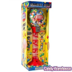Metal 3-Foot Spiral Gumball Machine With Gumballs -Candy World Shop metal 3 foot spiral gumball machine with gumballs candy warehouse 5