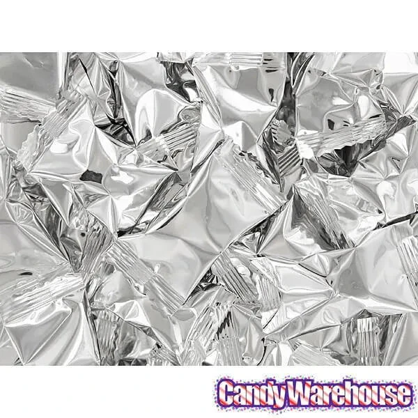 Metallic Silver Wrapped Buttermint Creams: 300-Piece Case 4 Metallic Silver Wrapped Buttermint Creams: 300-Piece Case - Image 2