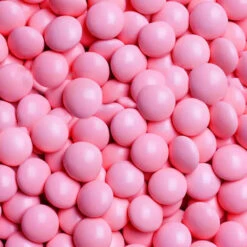 Milk Chocolate Gems - Pastel Pink: 2LB Bag