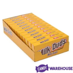 Milk Duds Candy 5-Ounce Packs: 12-Piece Box -Candy World Shop milk duds candy 5 ounce packs 12 piece box candy warehouse 4