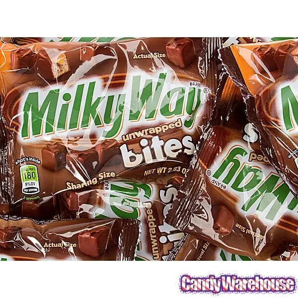 Milky Way Bites Candy Packs: 12-Piece Box 5 Milky Way Bites Candy Packs: 12-Piece Box - Image 3