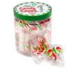 Mini Candy Canes - Red, Green, And White: 45-Piece Jar -Candy World Shop mini candy canes red green and white 45 piece jar candy warehouse 1