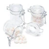 Mini Glass Favor Jars - 1.25-Ounce Canning Jar With Swing Top: 12-Piece Set -Candy World Shop mini glass favor jars 1 25 ounce canning jar with swing top 12 piece set candy warehouse 1