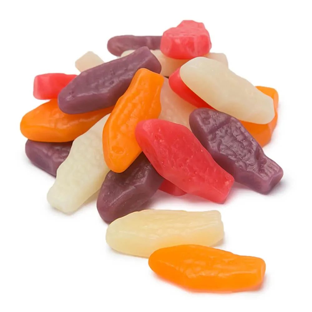 Mini Swedish Fish Candy - Tropical: 3.75LB Box 3 Mini Swedish Fish Candy - Tropical: 3.75LB Box