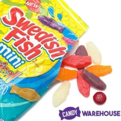 Mini Swedish Fish Candy - Tropical: 3.75LB Box 12 Mini Swedish Fish Candy - Tropical: 3.75LB Box -Candy World Shop mini swedish fish candy tropical 3 75lb box candy warehouse 5