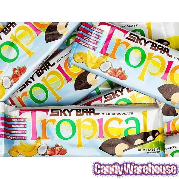 Necco Sky Bar Candy Bars - Tropical: 24-Piece Box 5 Necco Sky Bar Candy Bars - Tropical: 24-Piece Box - Image 3
