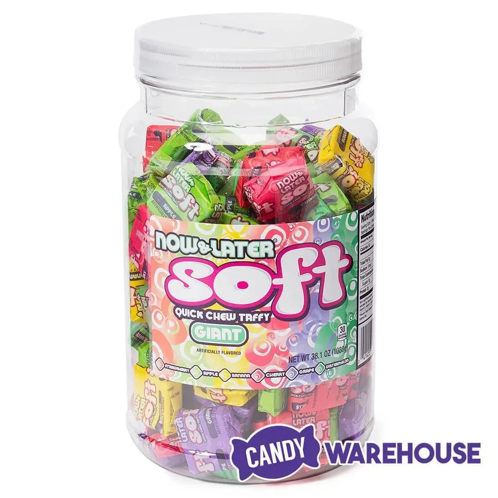 Now And Later Soft Taffy Squares - Assorted: 120-Piece Tub 4 Now And Later Soft Taffy Squares - Assorted: 120-Piece Tub - Image 2