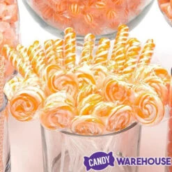 Candy World Shop -Candy World Shop orange candy bar table assortment candy warehouse 2
