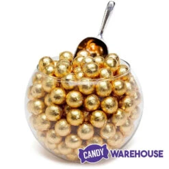 Palmer Foiled Caramel Filled Chocolate Candy Balls - Gold: 5LB Bag -Candy World Shop palmer foiled caramel filled chocolate candy balls gold 5lb bag candy warehouse 3