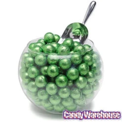 Candy World Shop -Candy World Shop palmer foiled caramel filled chocolate candy balls kiwi green 5lb bag candy warehouse 2 56f53df2 b162 447d a53b 748b9ec90337