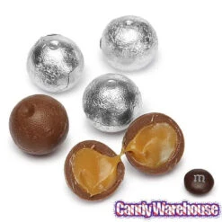 Palmer Foiled Caramel Filled Chocolate Candy Balls - Silver: 5LB Bag -Candy World Shop palmer foiled caramel filled chocolate candy balls silver 5lb bag candy warehouse 4 f57716c4 9a9b 4571 9f64 79459a77e090