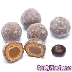 Peanut Butter Caramel Balls Candy: 2LB Bag -Candy World Shop peanut butter caramel balls candy 2lb bag candy warehouse 3 ee6e3ecd be42 42dc ade4 5c12d13679b1