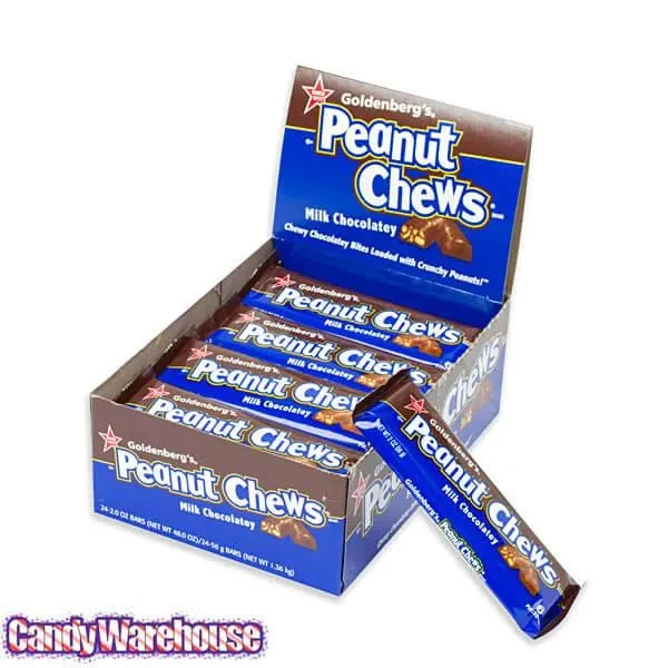 Peanut Chews Candy 2-Ounce Packs - Milk Chocolate: 24-Piece Display 4 Peanut Chews Candy 2-Ounce Packs - Milk Chocolate: 24-Piece Display - Image 2