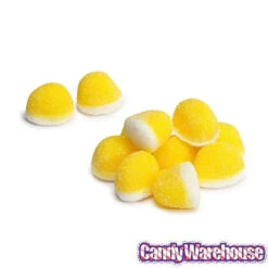 Petite Pufflettes Gummy Bites - Lemon: 16-Ounce Bag -Candy World Shop petite pufflettes gummy bites lemon 16 ounce bag candy warehouse 5