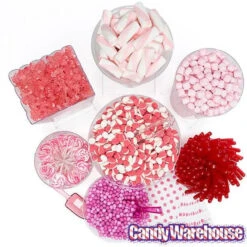 Pink Candy Buffet Kit: 25 To 50 Guests -Candy World Shop pink candy buffet kit 25 to 50 guests candy warehouse 3