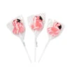 Pink Flamingo Shaped Swirl Pops: 12-Piece Box 2 Pink Flamingo Shaped Swirl Pops: 12-Piece Box -Candy World Shop pink flamingo shaped swirl pops 12 piece box candy warehouse
