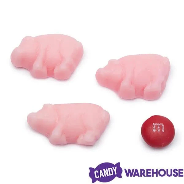 Pink Gummy Piglets: 1KG Bag 6 Pink Gummy Piglets: 1KG Bag - Image 4