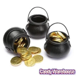 Plastic 2-Inch Black Kettles: 12-Piece Pack -Candy World Shop plastic 2 inch black kettles 12 piece pack candy warehouse 4