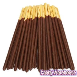 Pocky - Chocolate Cream Covered Biscuit Sticks Packs: 10-Piece Box -Candy World Shop pocky chocolate cream covered biscuit sticks packs 10 piece box candy warehouse 3