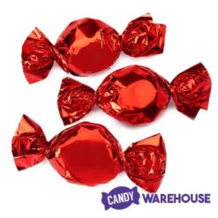 Primrose Metallic Foiled Hard Candy Buttons - Red: 5LB Bag -Candy World Shop primrose metallic foiled hard candy buttons red 5lb bag candy warehouse 3