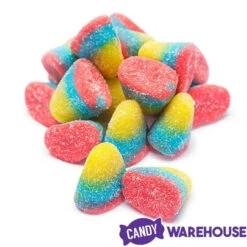 Pufflettes Gummy Bites - Tropical Rainbow: 1KG Bag -Candy World Shop pufflettes gummy bites tropical rainbow 1kg bag candy warehouse 4