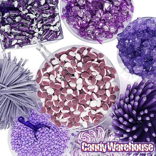 Purple Candy Buffet Kit: 25 To 50 Guests 4 Purple Candy Buffet Kit: 25 To 50 Guests - Image 2
