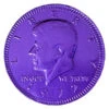 Purple Foiled Milk Chocolate Coins: 1LB Bag -Candy World Shop purple foiled milk chocolate coins 1lb bag candy warehouse 1