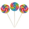 Rainbow Swirl 6-Ounce Round Lollipops: 36-Piece Box 2 Rainbow Swirl 6-Ounce Round Lollipops: 36-Piece Box -Candy World Shop rainbow swirl 6 ounce round lollipops 36 piece box candy warehouse 1