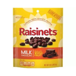 Raisinets Milk Chocolate Raisins Candy: 8-Ounce Bag -Candy World Shop raisinets milk chocolate raisins candy 8 ounce bag candy warehouse 5 c3d150a8 1e05 4d00 874a b060f37331b4