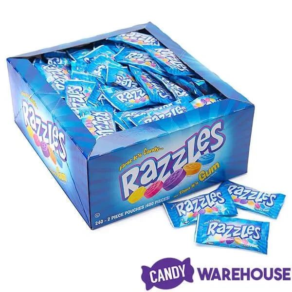 Razzles Candy 2-Packs: 240-Piece Box 4 Razzles Candy 2-Packs: 240-Piece Box - Image 2