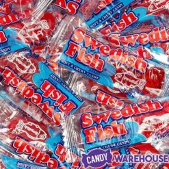 Red Swedish Fish Candy - Wrapped: 240-Piece Box -Candy World Shop red swedish fish candy wrapped 240 piece box candy warehouse 4 d40e0d8c 3b1d 458f b506 0fb9633f1796