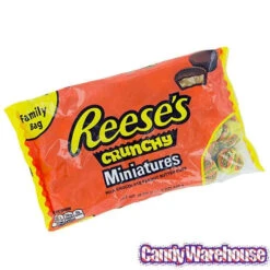 Reese's Crunchy Peanut Butter Cups Miniatures: 18-Ounce Bag 13 Reese's Crunchy Peanut Butter Cups Miniatures: 18-Ounce Bag -Candy World Shop reese s crunchy peanut butter cups miniatures 18 ounce bag candy warehouse 6 0e16eba6 be04 41cd 90e0 6b7c84c86f84