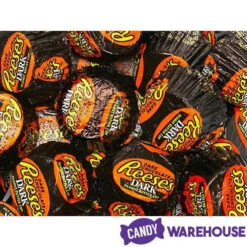 Reese's Dark Chocolate Peanut Butter Cups Miniatures: 10.2-Ounce Bag 10 Reese's Dark Chocolate Peanut Butter Cups Miniatures: 10.2-Ounce Bag -Candy World Shop reese s dark chocolate peanut butter cups miniatures 10 2 ounce bag candy warehouse 4