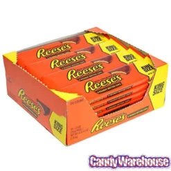 Reese's Peanut Butter Cups Candy King Size Packs: 24-Piece Box -Candy World Shop reese s peanut butter cups candy king size packs 24 piece box candy warehouse 5 de2c3ba2 3d27 464c bdbc 138c48ebde70