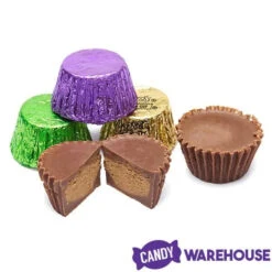 Reese's Peanut Butter Cups Color Combo - Purple, Green And Gold: 600-Piece Box -Candy World Shop reese s peanut butter cups color combo purple green and gold 600 piece box candy warehouse 3
